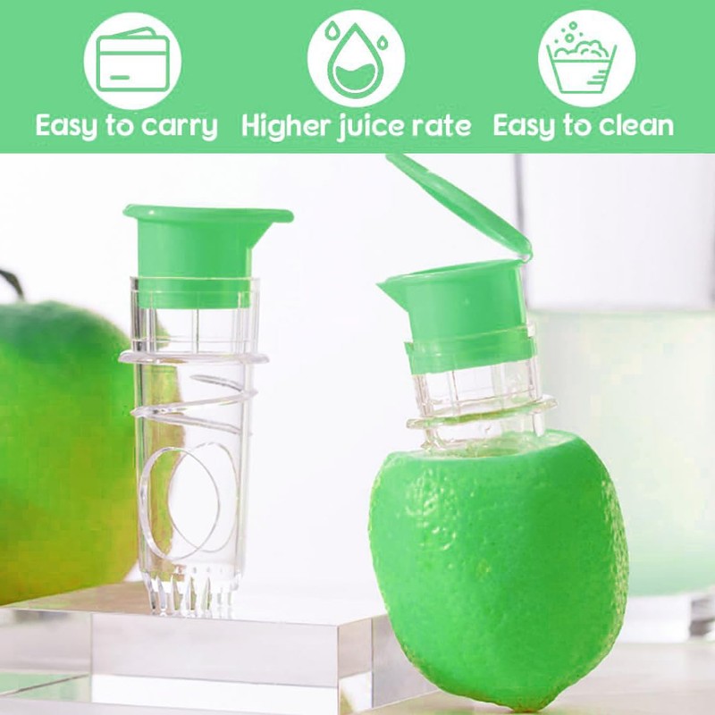 Anseom Pack of 3 Lemon Squeezer, Manual Mini Lemon Squeezer,