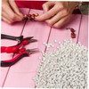 VILLFUL 1set Triangle Polishing Media Buffing Abrasive for Jewelry Jade