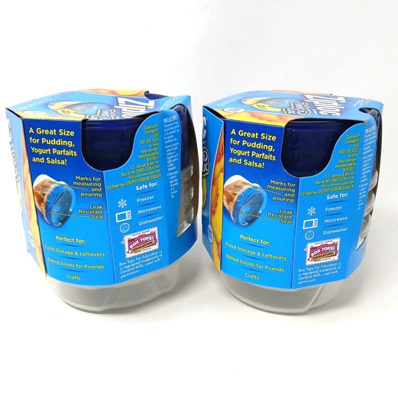 Ziploc 2 pack 3 Pack Small Round Ziploc Twist n