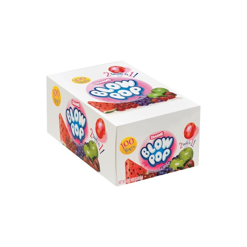 Blow Pops - Assorted, 100 count box