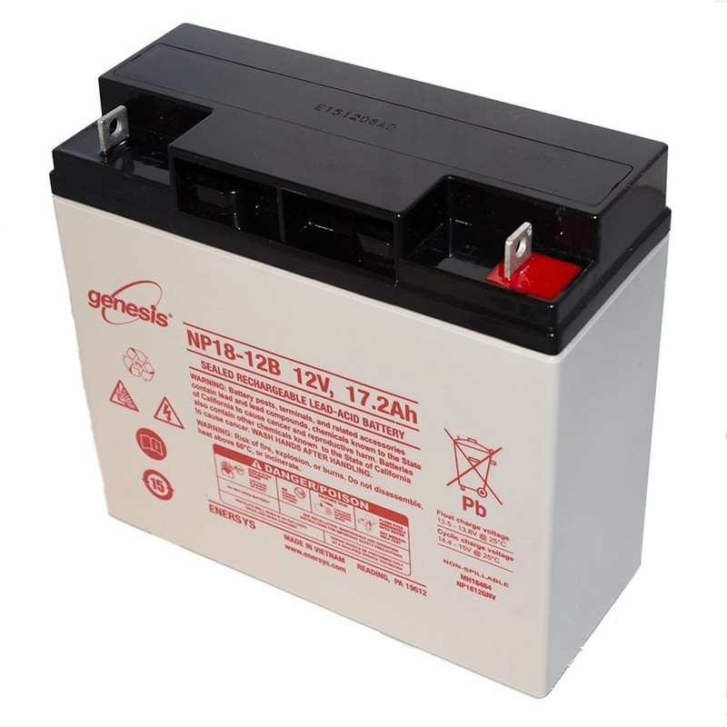 ENERSYS NP18-12B Lead Acid Battery, 12V, 17.2AH