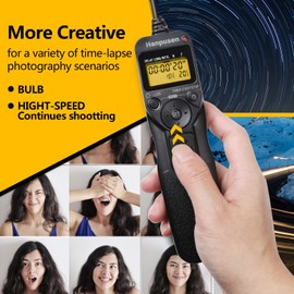 AODELAN S8 Camera Remote Control for Sony a1, a9, a9M2, a7, a7M2, a7M3, a7RM2, a7RM4, a7SM2, a6600, a6500, a6400, a6100, RX100M5, RX100M6, RX100M7, HX99, HX90, HX350, HX400, ZV-1