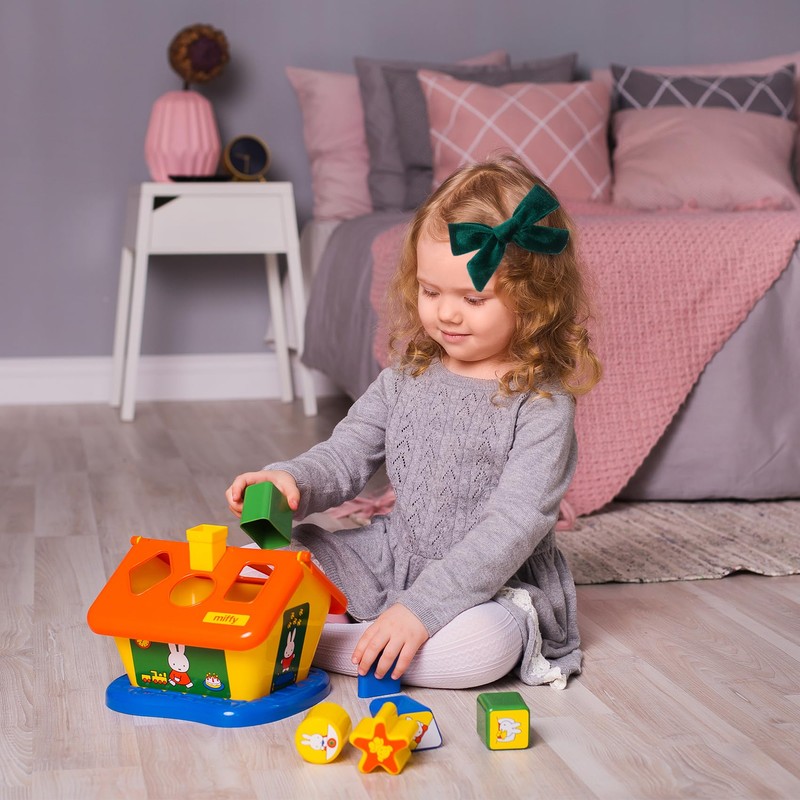 Pack of 4 Hair Bows Girls, 9.5 cm Red Bow