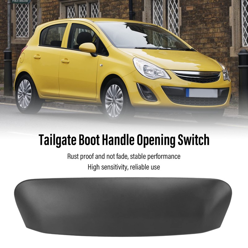Fydun Tailgate Door Handle Exterior Black 13188017 Handle Panel of