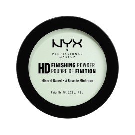 NYX PROFESSIONAL MAKEUP Mint Green HD Pressed Finishing Powder Lightweight Translucent Cosmetic 0.28 oz