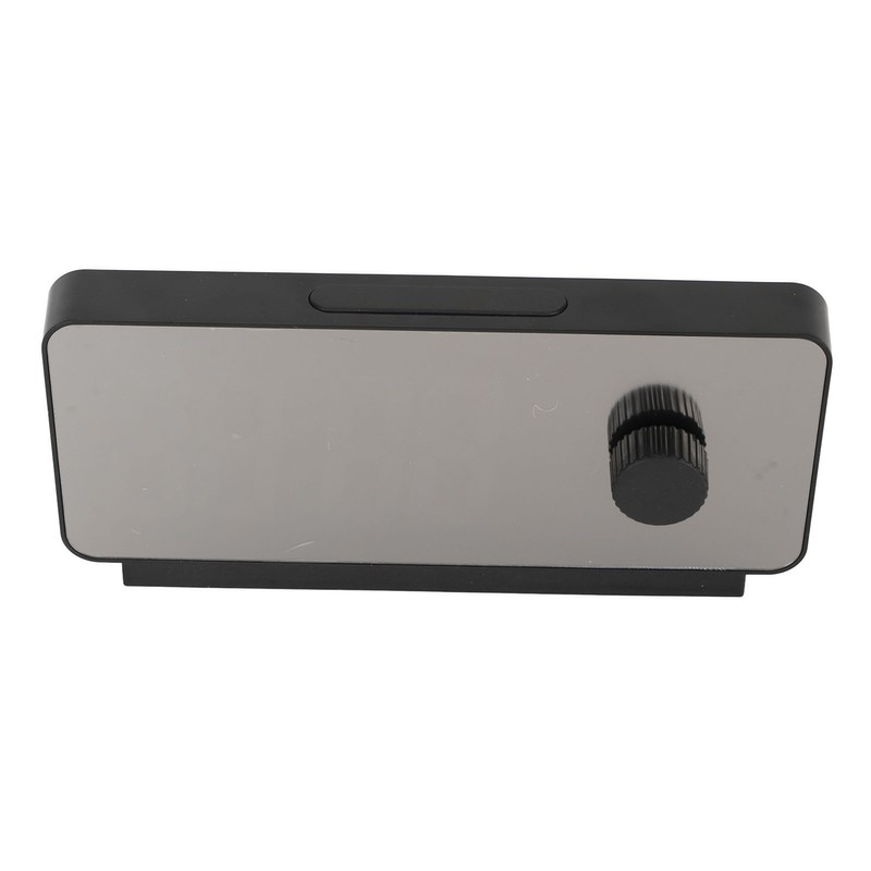 Digital Alarm Clock Dual Display Adjustable Brightness Large Display LED