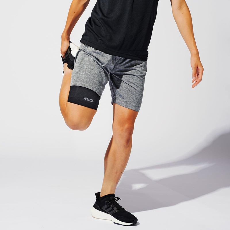 【東京ヤクルト 山田哲人選手 愛用ブランド】マクダビッド(McDavid) アクティブ ふともも 薄型 サポーター MA105 M ブラック