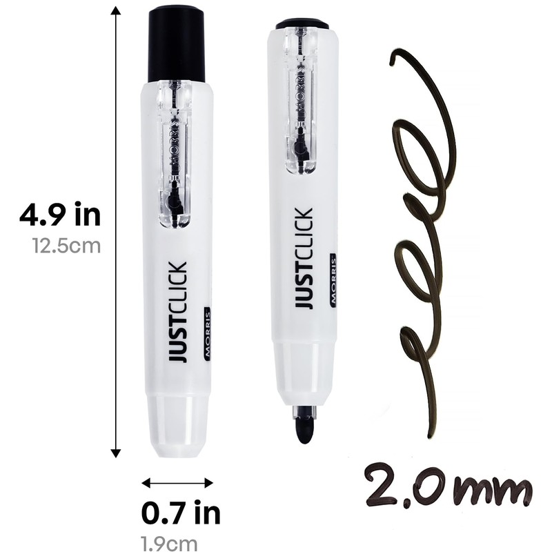 carrotez Retractable Dry Erase Markers, Click Dry Erase Whiteboard Markers,
