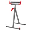 XtremepowerUS Folding Roller Stand 250 LBS Height Adjustable Roller Support