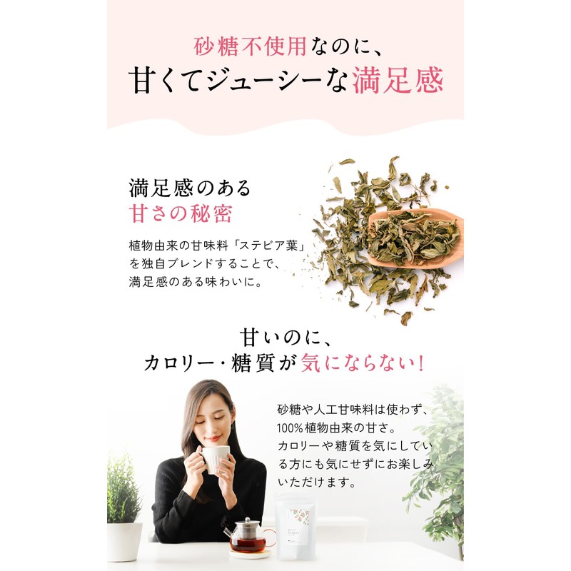 [anan/Natural Life Listing] Rose Hip & Hibiscus Tea Non-Caffeinated Rose