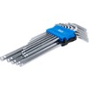 BGS 9799 Allen Key Set, 13 Pieces, Extra Long, Hexagon