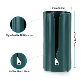 Wrapping Paper Cutter for Rolls, 2 Pieces Wrapping Paper Cutter Sliding Gift Wrapping Paper Cutter Gift Packaging Paper Cutter for Christmas Birthday