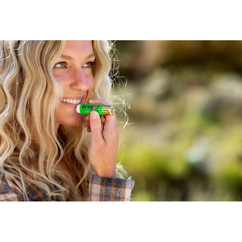 BALMSHOT Lip Balm 4 Pack (Cool Mint)