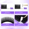 NAGARAKU Individual Eyelashes, Individual Eyelash Extensions, Permanent Volume Eyelashes, Eyelash