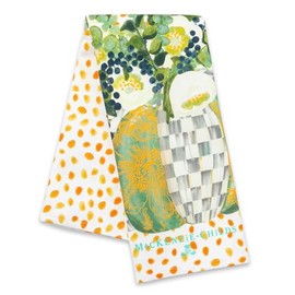 MACKENZIE-CHILDS Pumpkin Bouquet Dish Towel