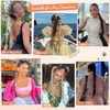 SEIKEA Long DIY Braided Ponytail Extension with Hair Tie Straight