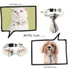 TTPSRY Pack of 2 Cat Collars with Bells Removable Adjustable
