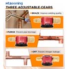 Mtsooning Nitrogen Purge Tool, HVAC Purge Nitrogen Flow Regulator, Red