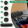 Pack of 500 Cable Management Kit, Cable Management with Cable