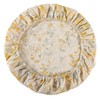 Reusable Bowl Covers for Bread Proofing Baking Embroidered Dandelion Linen