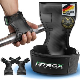 Netrox Sports - Power Grips Fast Lifting Straps for Strength Training - Fitness Lifting Straps for Deadlifts, Bodybuilding with Wrist Protection - Grip Lifting Aid, Lifting Straps Gym, Grip Aids Men & Women