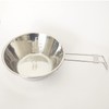 d+ Shera Cup Folding Graduated Polished Cup Measuring Cup Stainless