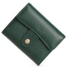 GOIACII Women's Credit Card Holder RFID Blocking Genuine Leather Dark