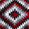 Flash Furniture Teagan 63.6" x 87.6" Diamond Olefin Fabric Area