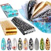 40pcs Nail Art Stickers, EBANKU Christmas Nail Art Transfer Foil