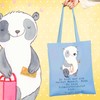 Mr. & Mrs. Panda Tragetasche Schmuckverkäufer Herz - Geschenk, Ausbildung,