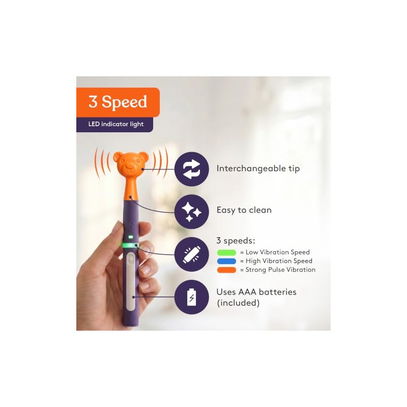 Special Supplies Buzz Buddy Oral Stimulation kit with 6 Soft