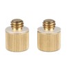 CAMVATE 1/4"-20 Female Threaded Adapter to 3/8"-16 Male Threaded Post