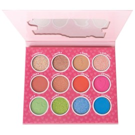 Paleta de Sombras de Ojos Melu de Ruby Rose, Colores Brillantes y Mates, 10 Tonos
