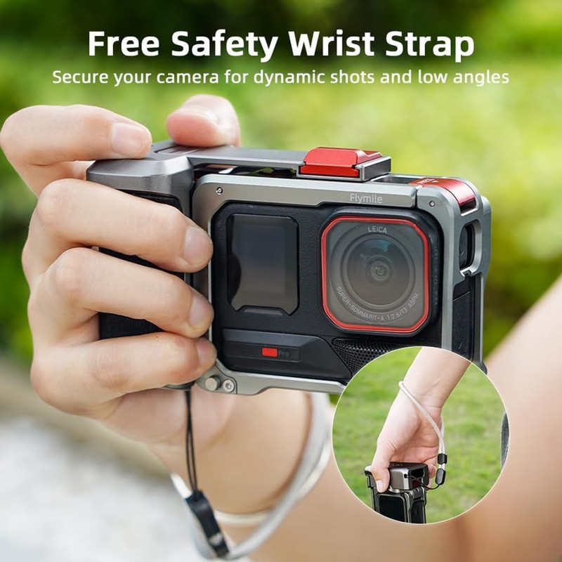 Street Photography Handle Xplorer Grip Kit for Insta.360 Ace Pro