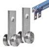 2 Wheel Trolley Assembly Rollers Two Bearing Trolley Assembly for