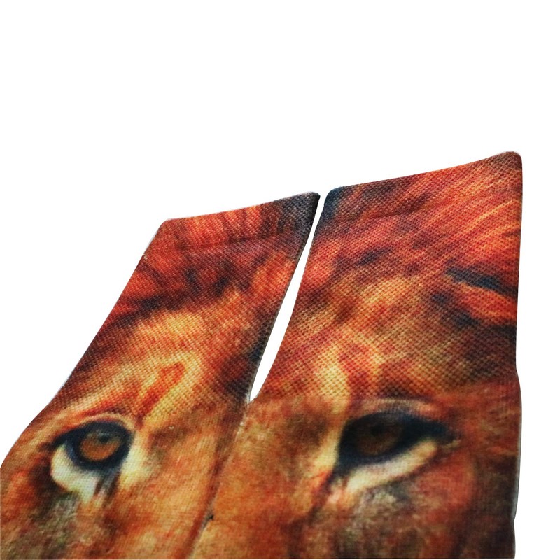 KACOLOR - Calcetines de tubo para hombre con estampado 3D,
