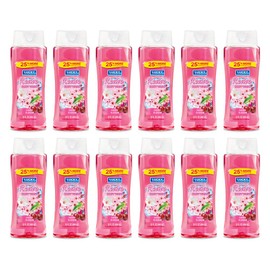 Lucky Super Soft Revive Body Wash. Soothes, Softens and Moisturizes your Skin. Cherry Blossom Fragrance. 15 Fl.Oz / 444 ml. Pack of 12