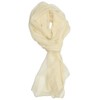 Ted and Jack - Solid Silk Lightweight Accent Scarf (Ivory)