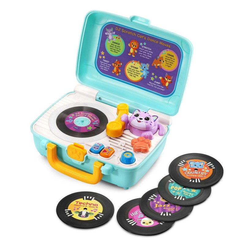 VTech DJ Scratch Cat Record Player