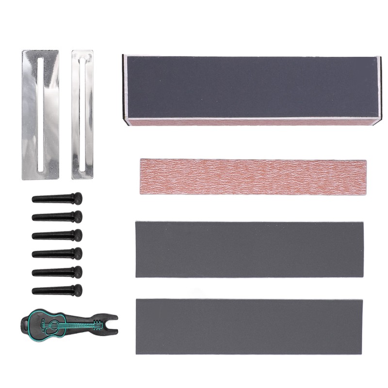 Guitar Polishing Tools Fret Gasket Bridge Pins and Puller Grinding