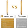 Leools 4-Pack Vintage LED Filament Bulb T300 Dimmable Led Edison