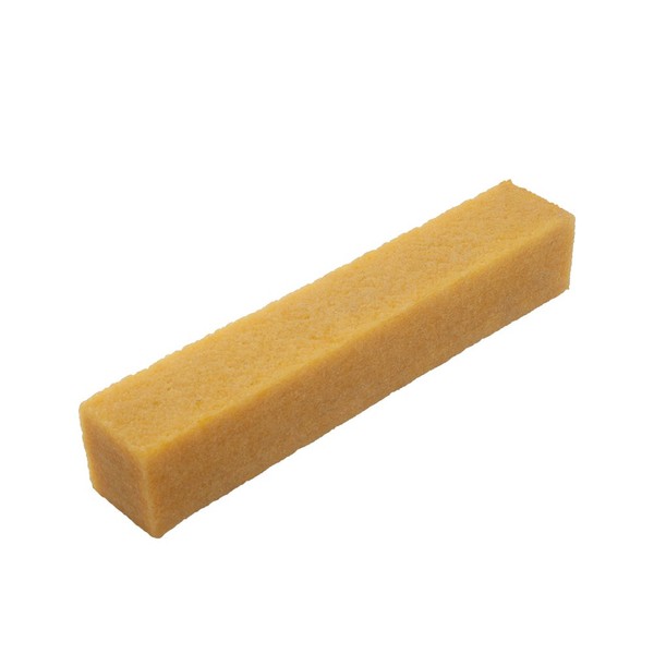 Cleaning Eraser Stick for Abrasive Sanding Belts, 1-1/2" x 1-1/2" x 7-7/8" – Natural Rubber Eraser for Cleaning Sandpaper, Rough Tape, Skateboard Shoes and Sanding Discs