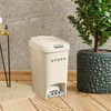Colcolo Garbage Bin with Foot Pedal Garbage Container Bin Rubbish