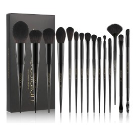 Juego De Brochas De Maquillaje Profesional Docolor, 15 Uds.