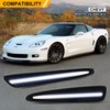 NEIFILES LED White Side Marker Lights for Chevy Corvette C6