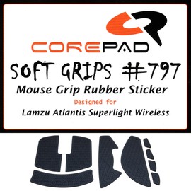 Corepad Soft Grips Lamzu Atlantis Superlight Wireless Grips, 1 Set