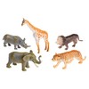 Idena 4320409 Zoo Animals in Bag 10 cm