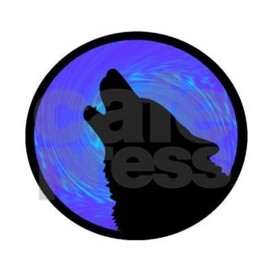 Fashion Jewelry BLACK WOLF HOWL  Pendant 925 Sterling Silver 20" Necklace female women girl men