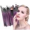 TOVINANNA Makeup Brush Kit 20pc Eye Makeup Brush Set Professional