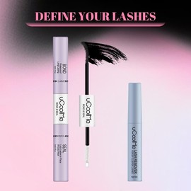 uCoolMe Lashes Bond & Seal & Remover Waterproof 2In1 Cluster Makeup Glue For Eyelashes Extension Longlasting & Waterproof For Girls Strong Hold Glue